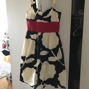 Size 4 black, white and red Lilly Pulitzer dress